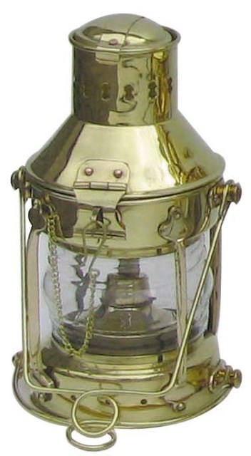 Lampe d'Ancre Ã  pÃ©trole en laiton - Luminaires & lampes